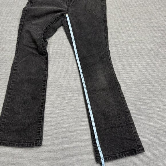 Nine West Womens Black Denim Vintage Bootcut Jeans Embellished Pocket Size 8/29P - Picture 13 of 16